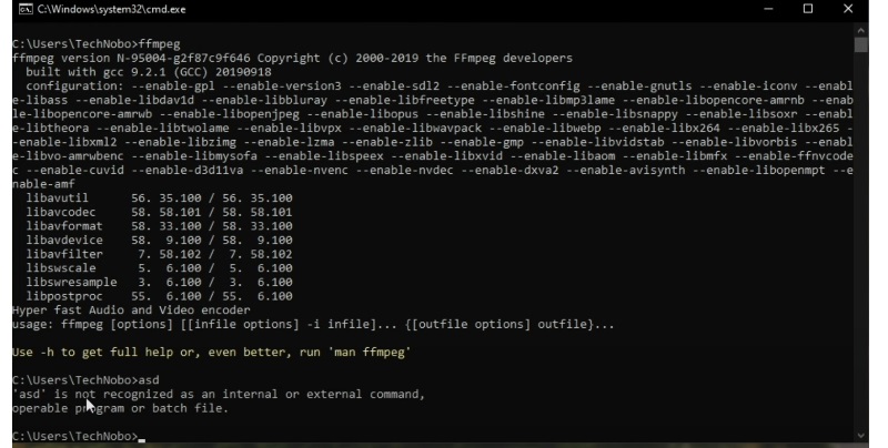 FFMPEG-conversie-interface