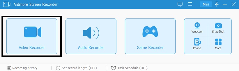 Accesați Video Recorder Vidmore