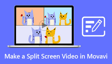 Vytvořte video s rozdělenou obrazovkou Movavi S