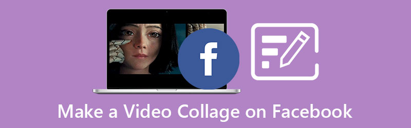 Lag en videokollasje på Facebook