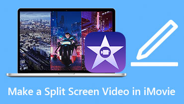 Crea schermo diviso in Imovie