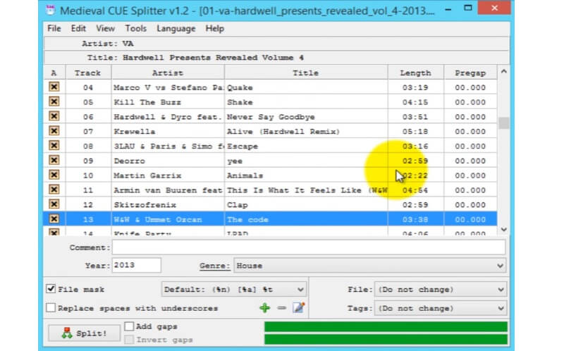 Stecca Medievale Split Flac