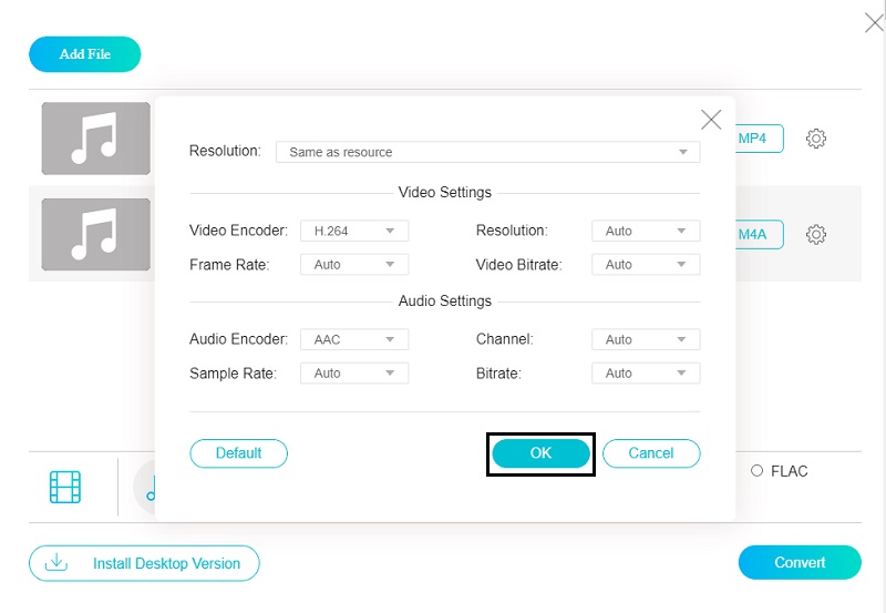 Vidmore Adjust Quality