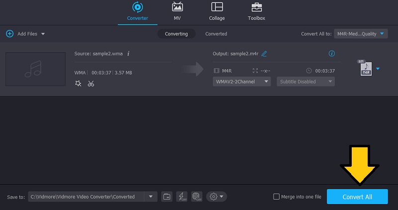 Vidmore Convert WMA To M4R