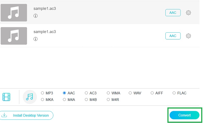 Vidmore Gratis Initialiser konvertering