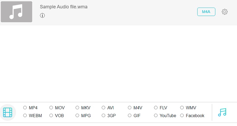 Vidmore Carga gratuita de archivos de audio