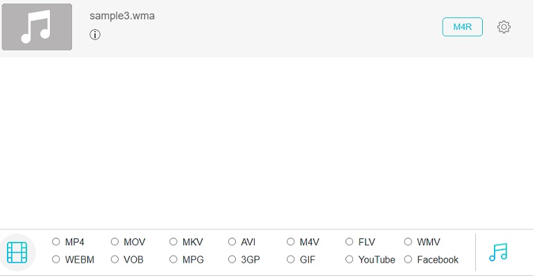 Vidmore Besplatno učitavanje audiozapisa