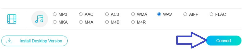 Vidmore FVC Конвертировать AAC в WAV