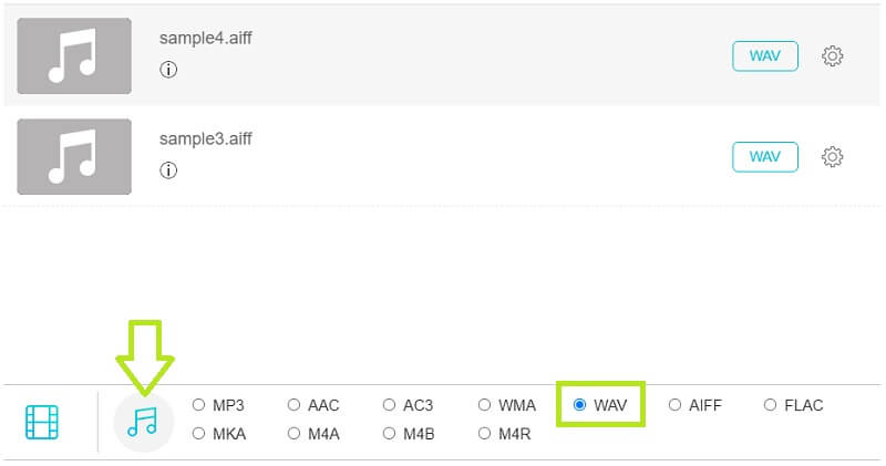 Vidmore FVC Pilih Format Output