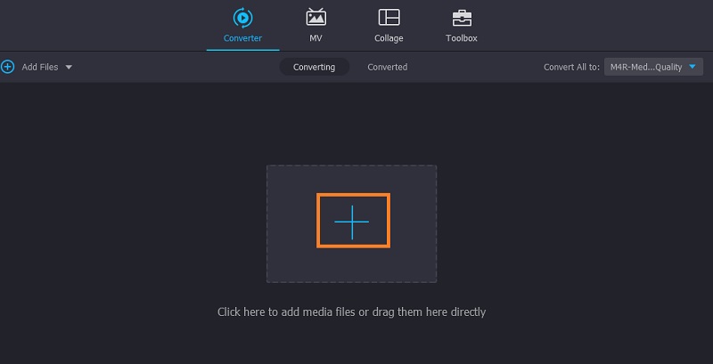 Vidmore Upload AIFF File