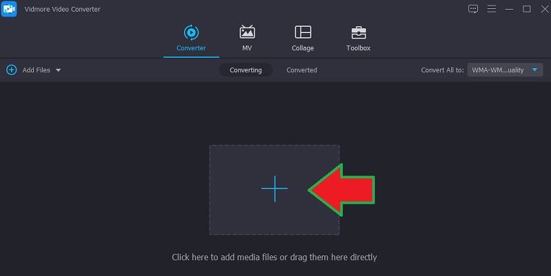 Vidmore VC Dodaj M4B audio datoteke