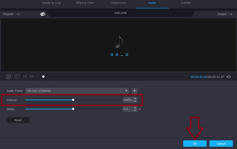 Vidmore VC Ajustar el volumen del sonido