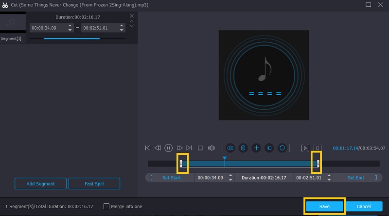 Vidmore VC Cut with Music Grabber