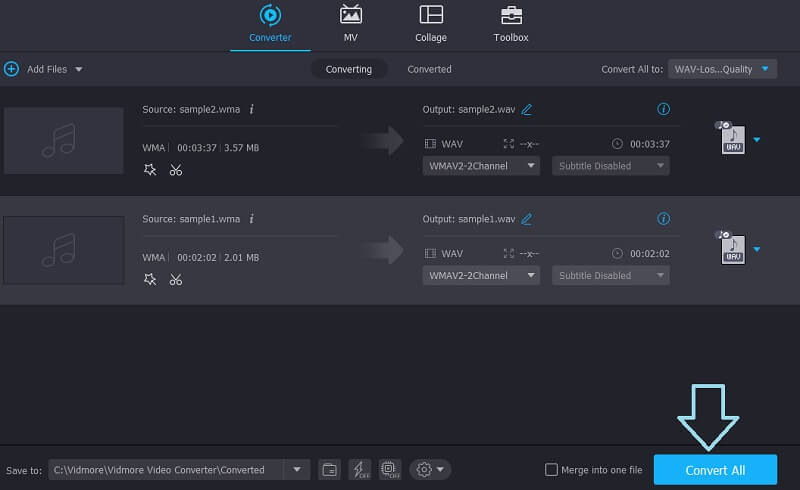 Vidmore VC Salva modificato