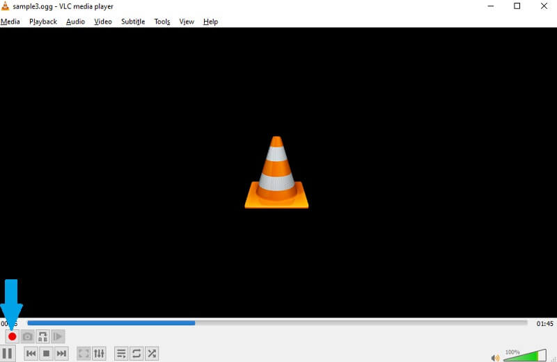 VLC Trim OGG-fil