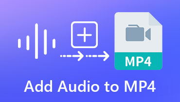 Adăugați audio la MP4