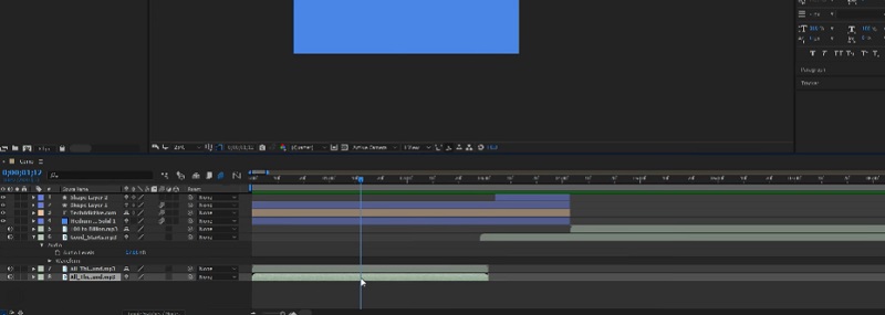 Adobe After Effects 오디오 편집
