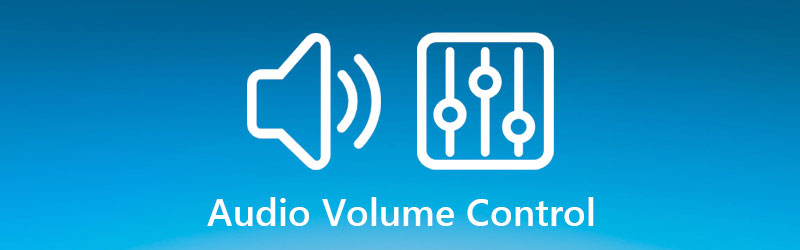 Controle de volume de áudio