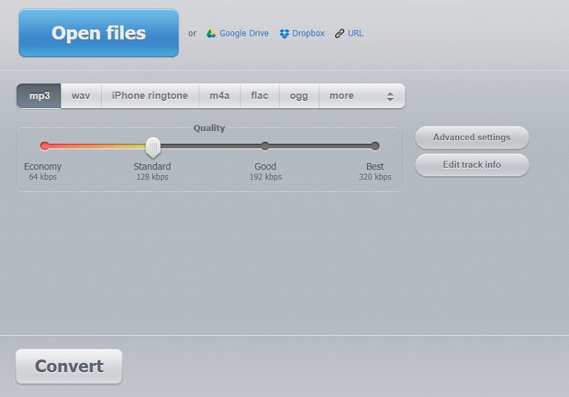 Komprimer M4A Audio Converter