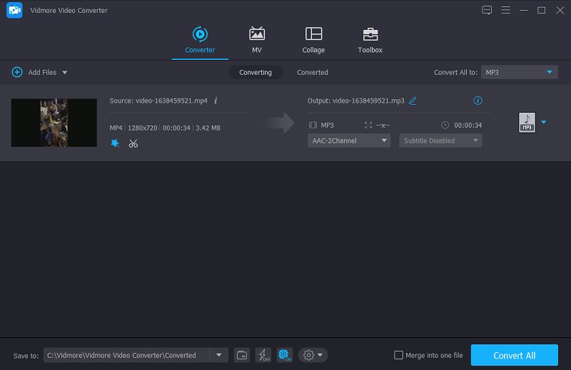 Konversi Vidmore File yang Ditingkatkan