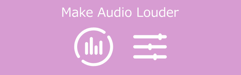 Audio luider maken