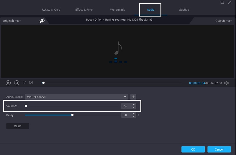 Remove MP4 Audio Vidmore