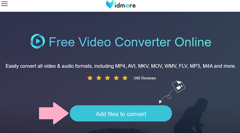 Vidmore Gratis audiobestand toevoegen