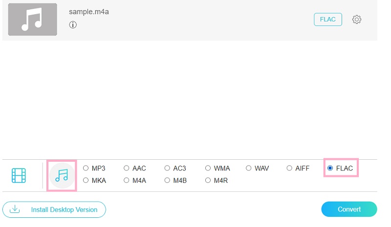 Vidmore Gratis Pilih Format