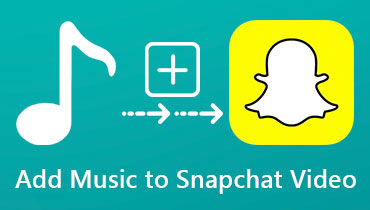 הוסף מוזיקה לסרטון Snapchat