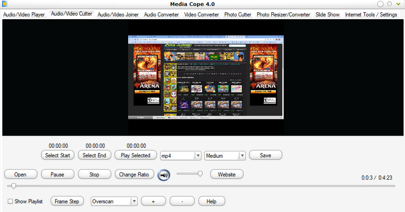 Medios Cop Cortar WMV