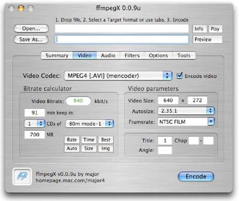 Máy cắt MKV FFMPEG