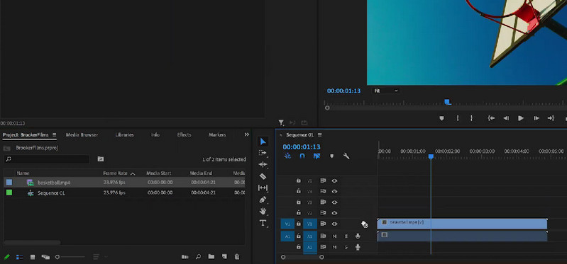 Video nhập Premiere Pro