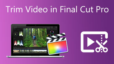 Recortar vídeo en Final Cut pro