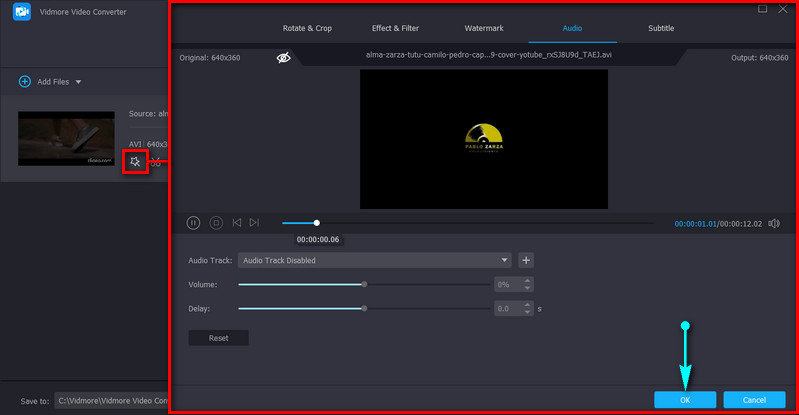 Vidmore Modifica file audio