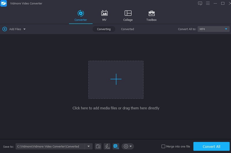 Adding MP4 Vidmore