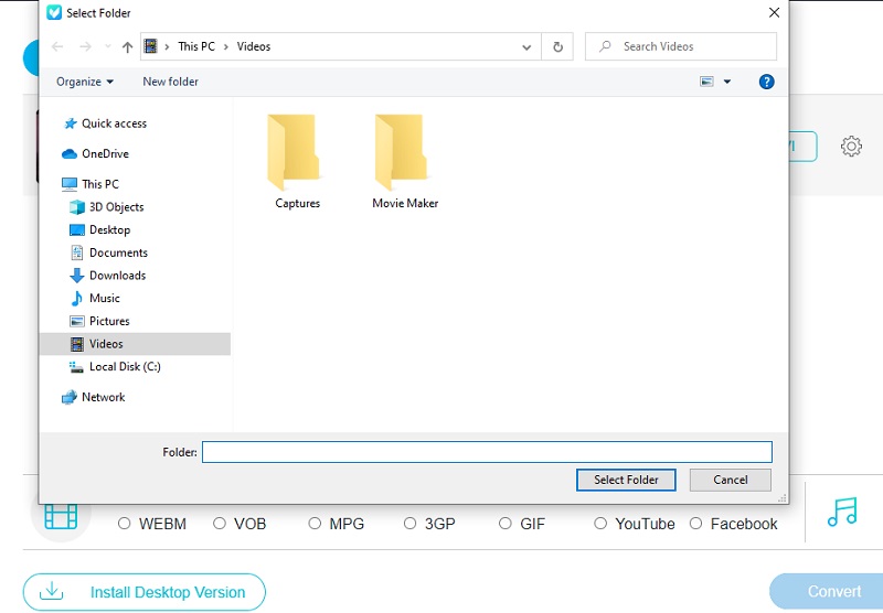 המר את AVI Vidmore Online