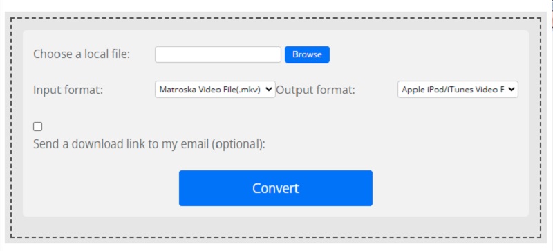 تحويل MKV إلى M4V Convertfiles