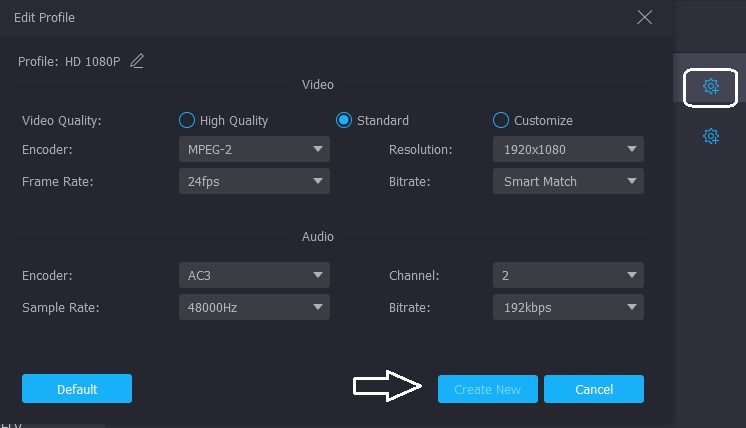 Edit MPG Vidmore