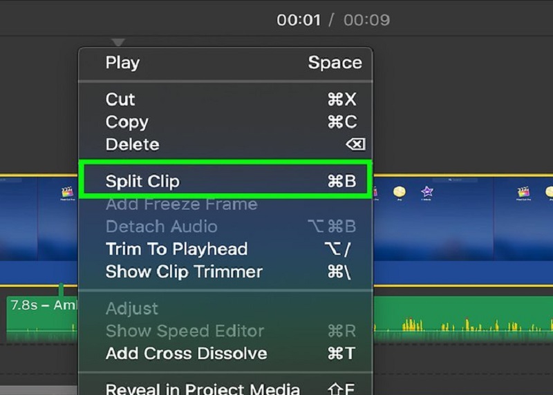 Cómo cortar video iMovie