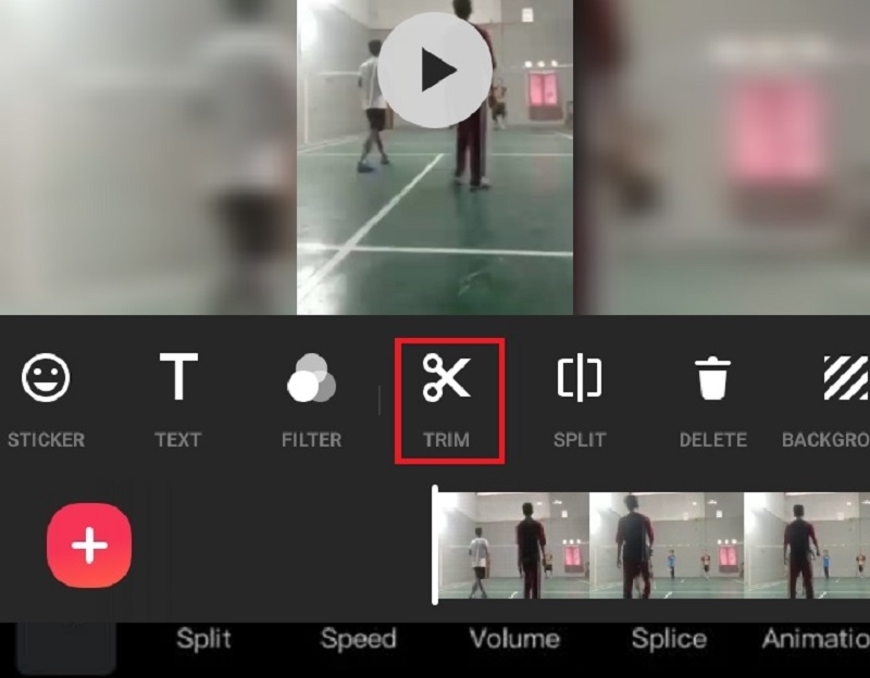 Cách cắt video Android InShot