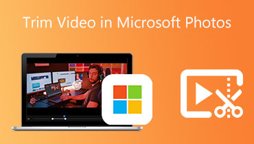 Microsoft 사진에서 비디오 자르기