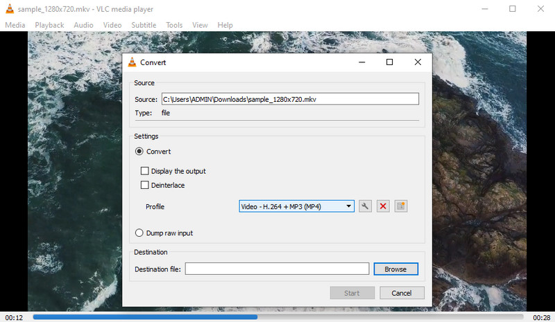 VLC Conversion Interfaces