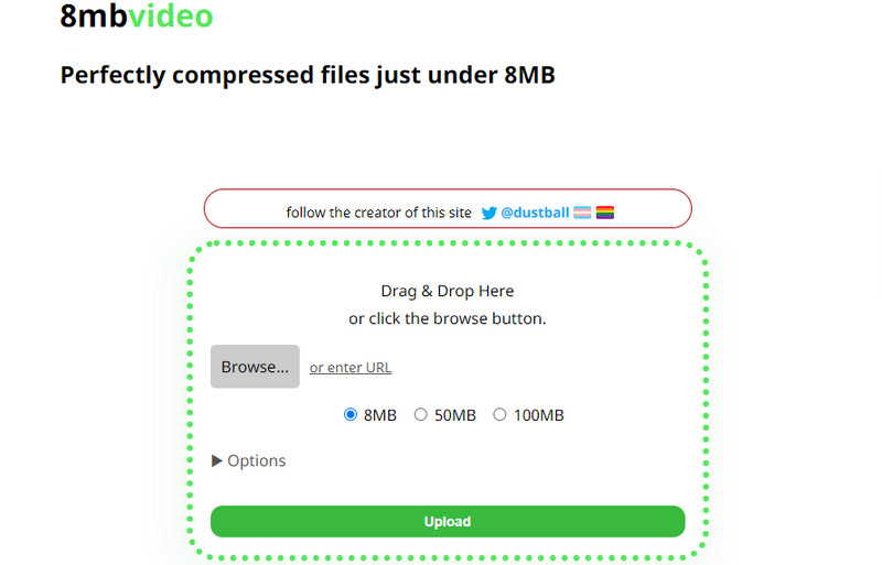 8MB कंप्रेसर इंटरफ़ेस