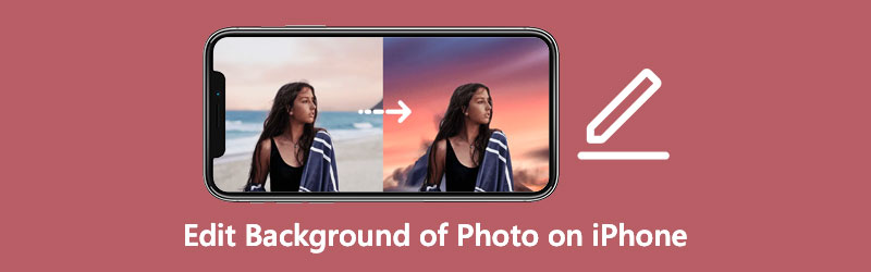 Modifica lo sfondo della foto su iPhone