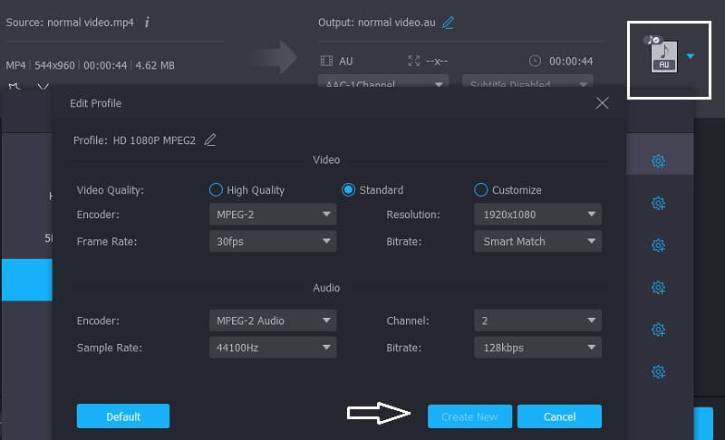 تحرير MPEG Vidmore