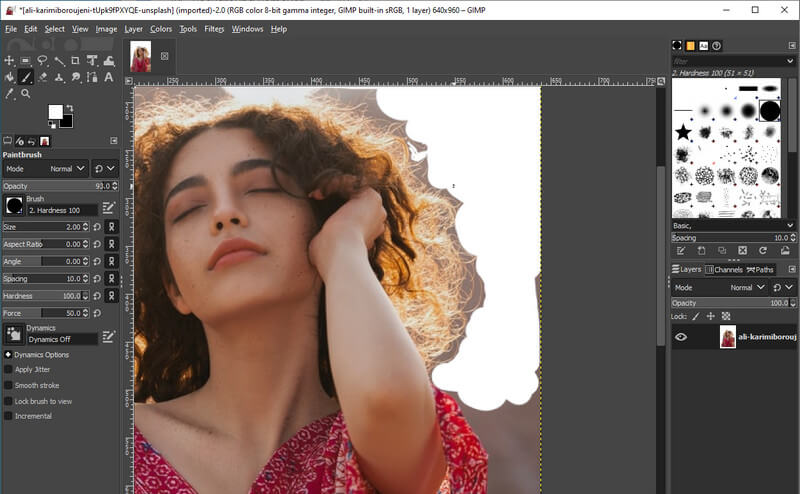 Antara Muka GIMP
