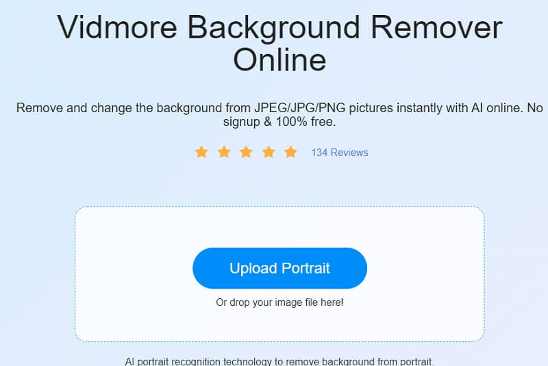 Installa Vidmore Background Remover