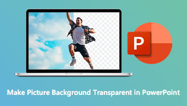 Maak afbeeldingsachtergrond transparant in PowerPoint