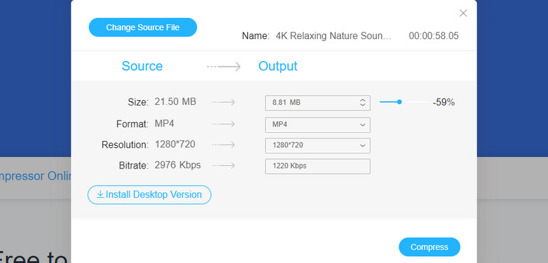 Online Video Compressor