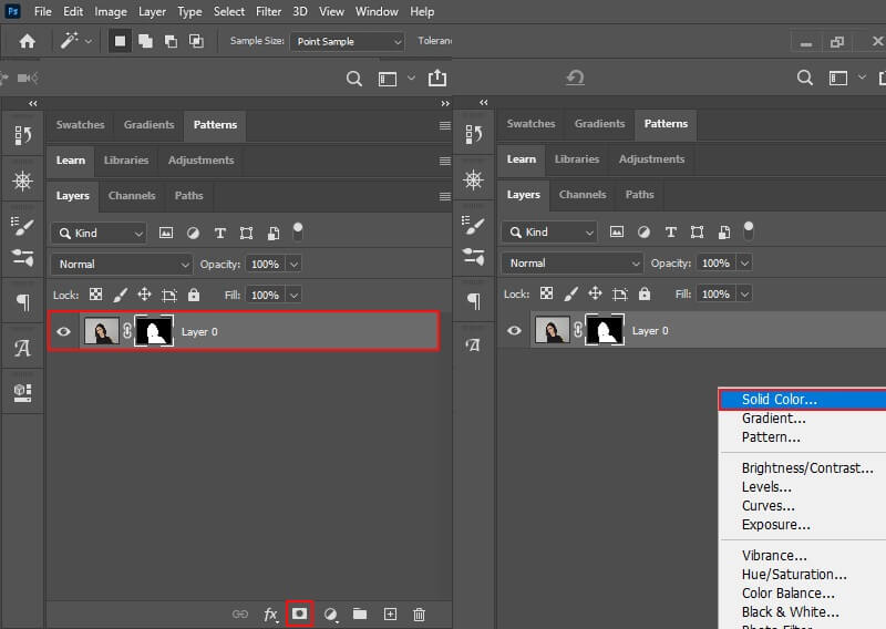 ลบพื้นหลัง Photoshop